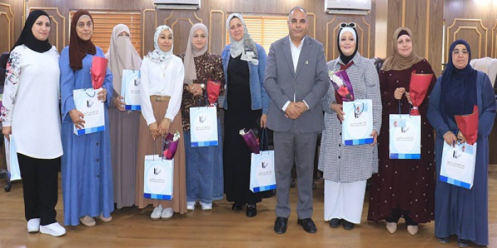   تكريم عدداً من مهندسات بلدية الرصيفة بمناسبتي 